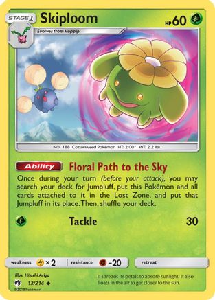 Skiploom (013/214) - SLT  - Uncommon