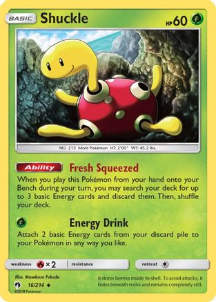 Shuckle (016/214) - SLT  - Uncommon