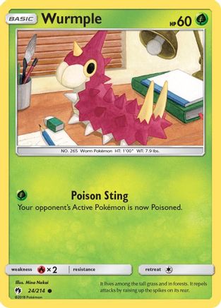 Wurmple (24) (024/214) - SLT  - Common
