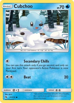 Cubchoo (061) - SLT  - Common