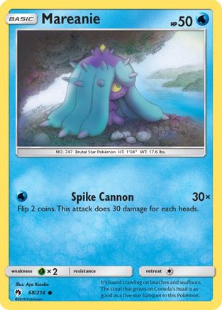 Mareanie (68) (068) - SLT  - Common - Reverse Holofoil