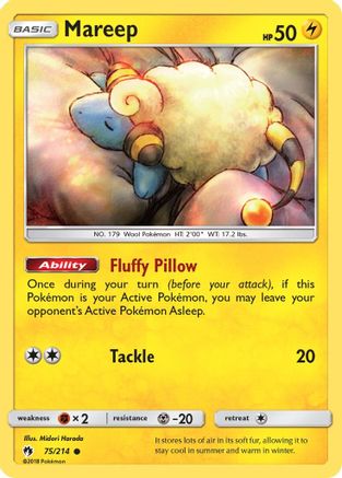 Mareep (75) (075/214) - SLT  - Common - Reverse Holofoil