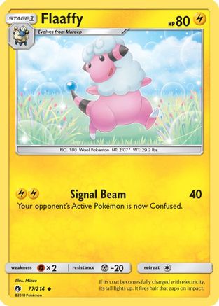 Flaaffy (077/214) - SLT  - Uncommon - Reverse Holofoil
