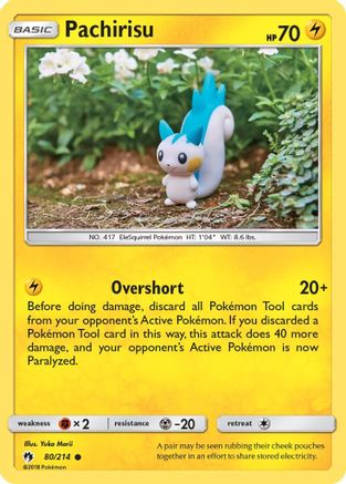 Pachirisu (080/214) - SLT  - Common - Reverse Holofoil