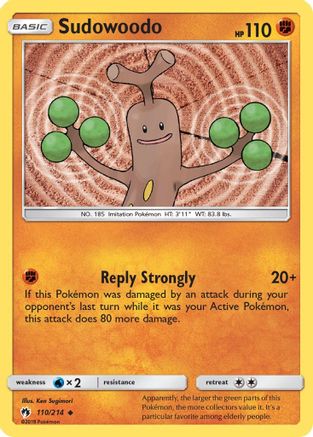 Sudowoodo (110) - SLT  - Uncommon