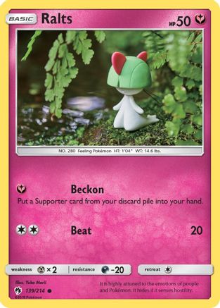Ralts (139/214) - SLT  - Common - Reverse Holofoil