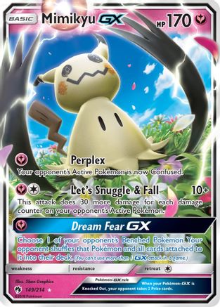 Mimikyu GX (149/214) - SLT  - Ultra Rare - Holofoil