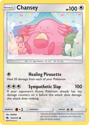Chansey (152/214) - SLT  - Common