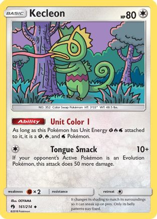 Kecleon (161) (161) - SLT  - Uncommon - Reverse Holofoil
