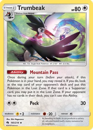 Trumbeak (165/214) - SLT  - Uncommon