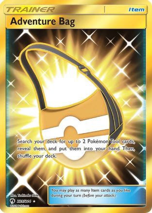 Adventure Bag (Secret) (228) - SLT  - Secret Rare - Holofoil
