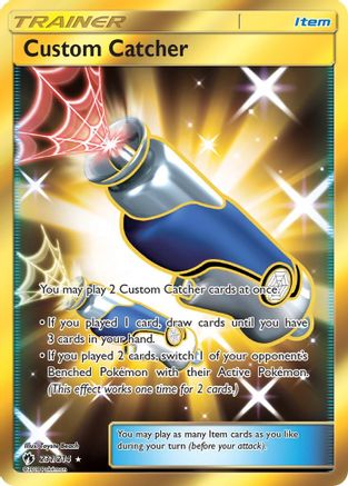 Custom Catcher (Secret) (231) - SLT  - Secret Rare - Holofoil