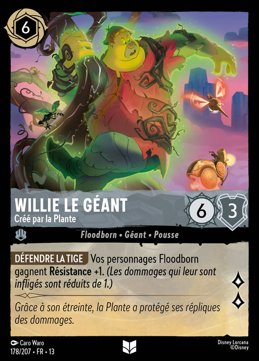 Willie le géant - Créé par la Plante