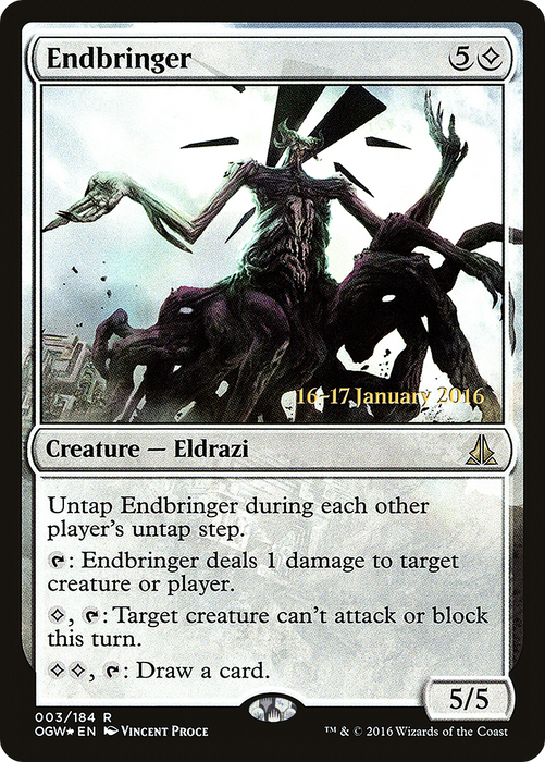 Endbringer (PRE-03S) - rare - Foil