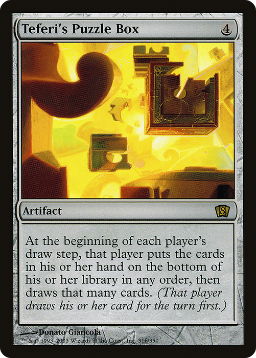 Teferi's Puzzle Box (8ED-316★) - rare - Foil