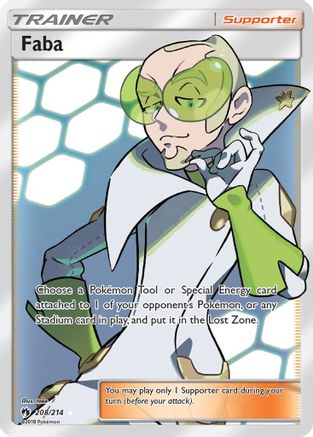 Faba (Full Art) (208) - SLT  - Ultra Rare - Holofoil