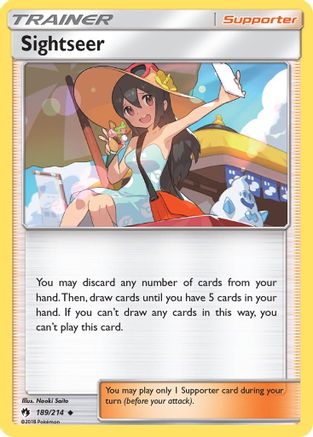 Sightseer (189/214) - SLT  - Uncommon - Reverse Holofoil