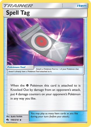 Spell Tag (190/214) - SLT  - Uncommon