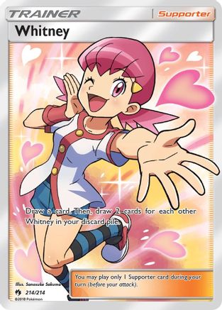 Whitney (Full Art) (214) - SLT  - Ultra Rare - Holofoil