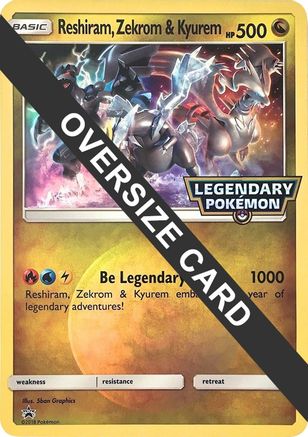Reshiram, Zekrom & Kyurem () - JC  - Promo - Holofoil