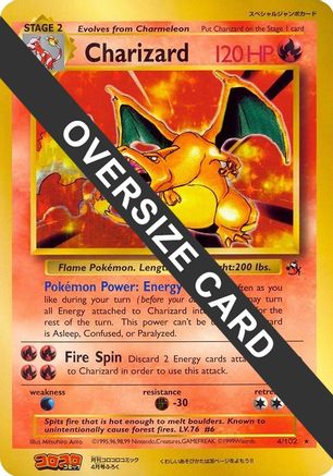 Charizard (004/102) - JC  - Promo - Holofoil