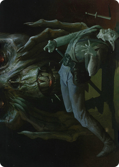 Power Word Kill // Power Word Kill (AAFR-035) - common (Borderless) - Foil