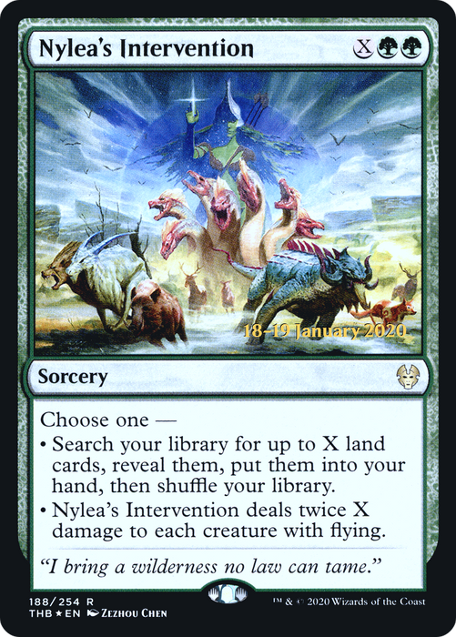Nylea's Intervention (PRE-188S) - rare - Foil