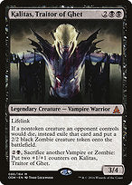 Kalitas, Traitor of Ghet (OGW-086) - mythic