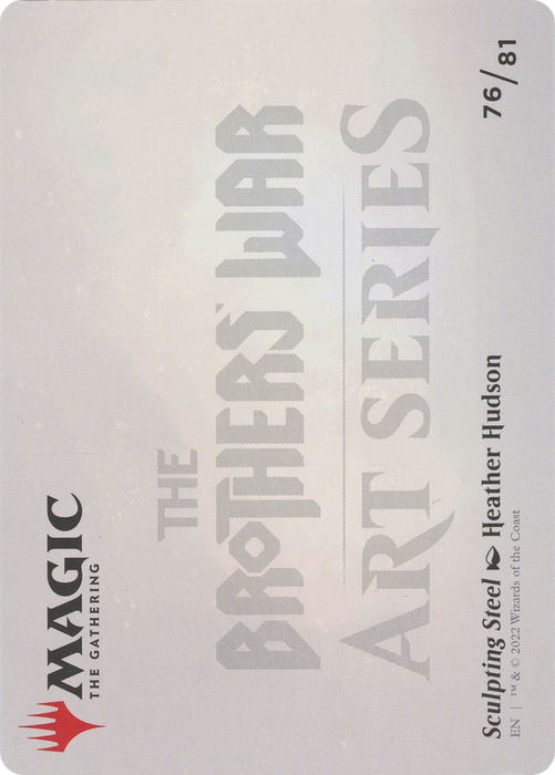 Sculpting Steel // Sculpting Steel (ABRO-076) - common (Borderless) - Foil