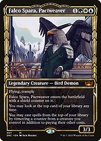 Falco Spara, Pactweaver (SNC-307) - mythic: (Showcase)