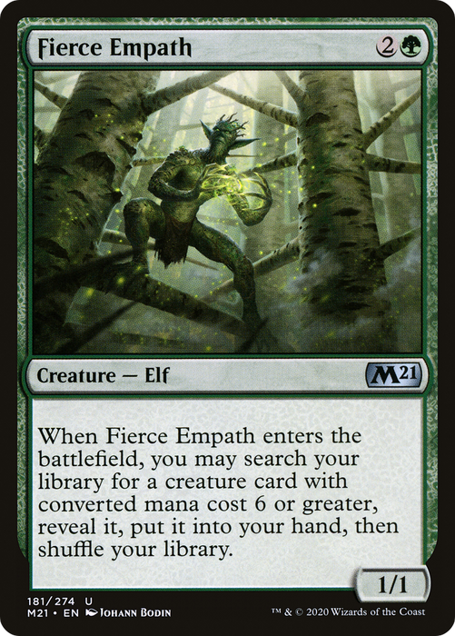 Fierce Empath (M21-181) - uncommon