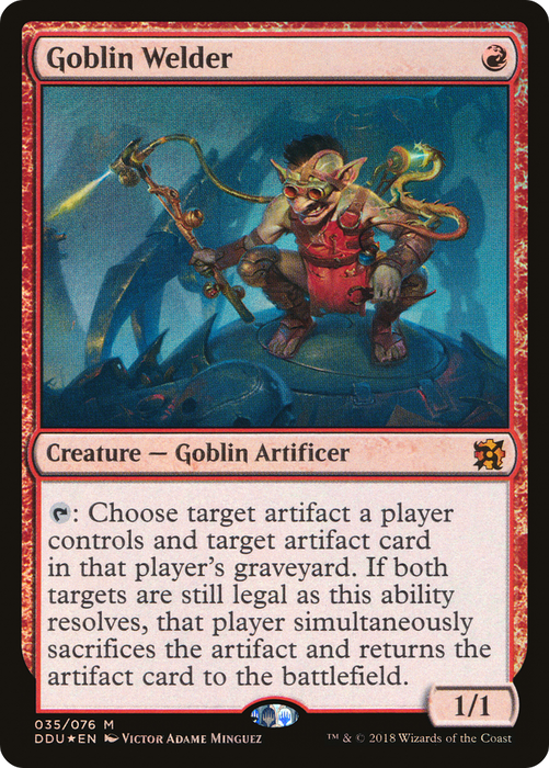 Goblin Welder (DDU-035) - mythic - Foil