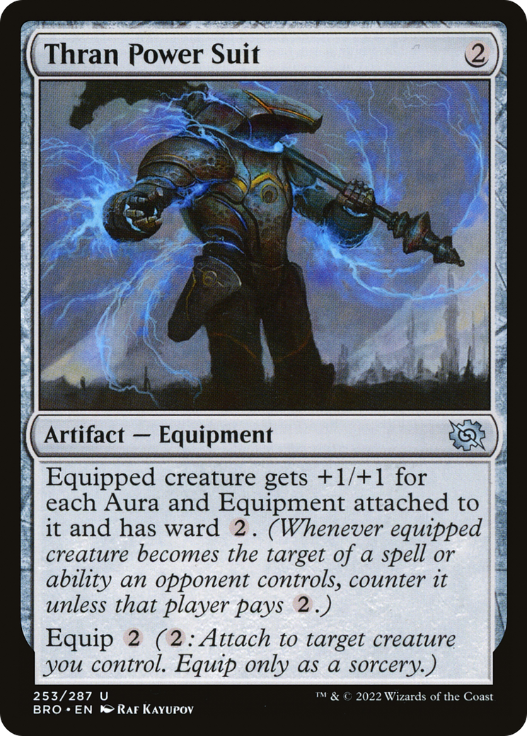 Thran Power Suit (BRO-253) - uncommon