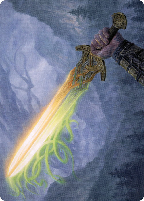 Sword of Hearth and Home // Sword of Hearth and Home (AMH2-064) - common (Borderless) - Foil
