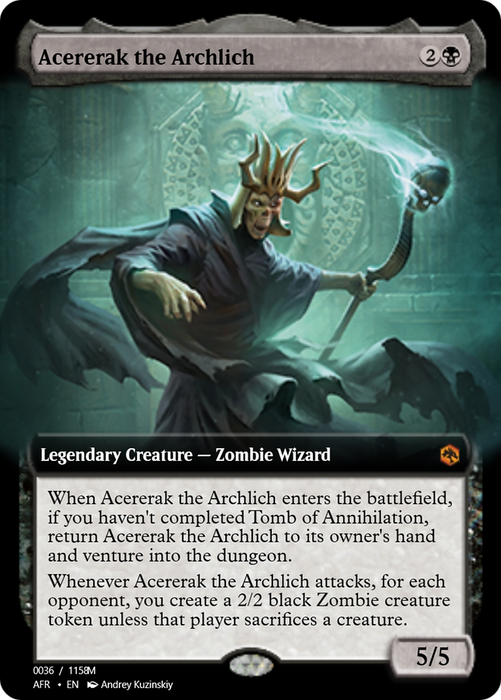 Acererak the Archlich (PRM-92688) - mythic - Foil