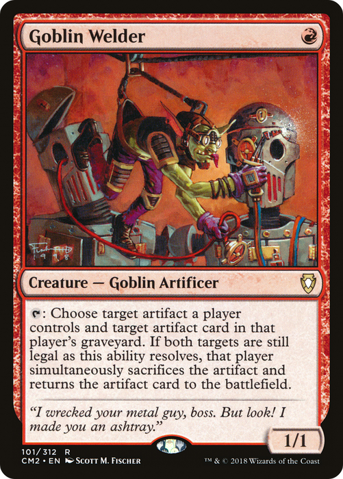 Goblin Welder (CM2-101) - rare