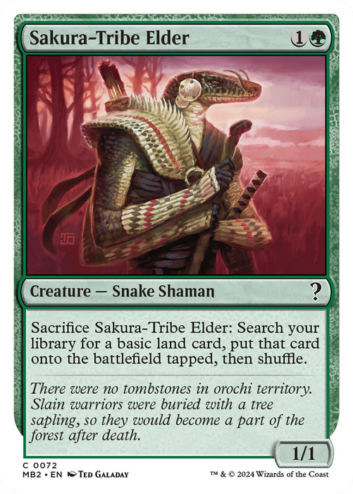 Sakura-Tribe Elder (MB2-072) - common