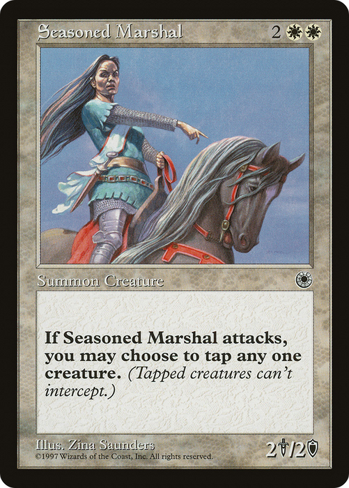 Seasoned Marshal (POR-026) - uncommon