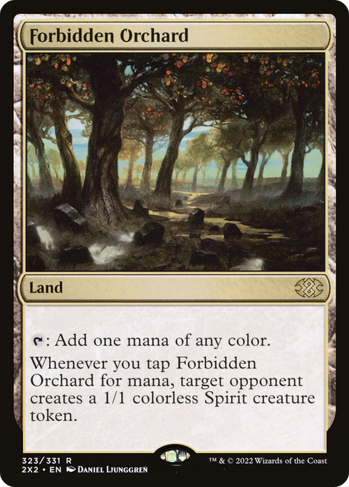 Forbidden Orchard (2X2-323) - rare - Foil