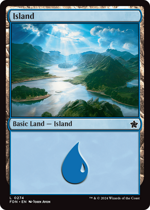 Island (FDN-274) - common - Foil