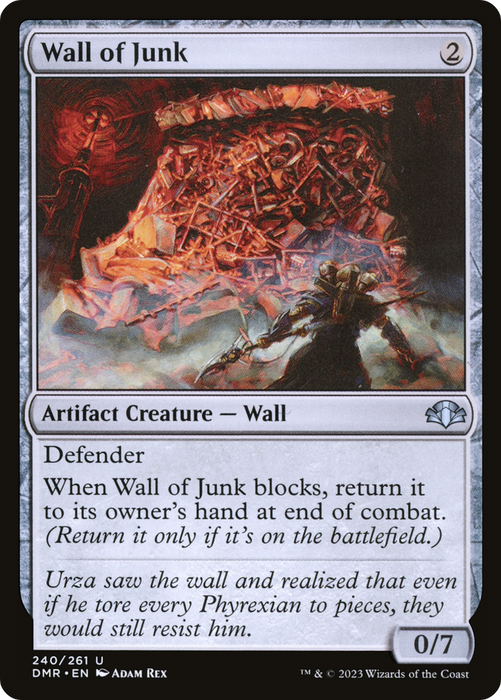 Wall of Junk (DMR-240) - uncommon - Foil