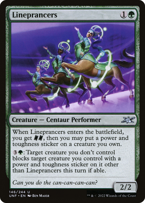 Lineprancers (UNF-146) - uncommon - Foil