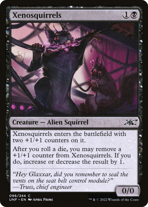 Xenosquirrels (UNF-096) - common - Foil