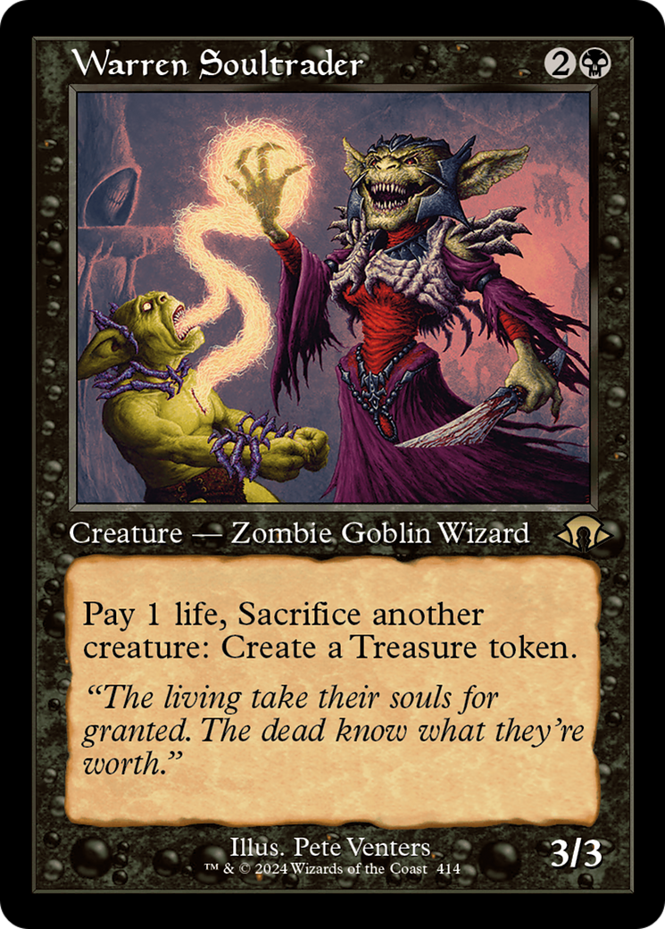 Warren Soultrader (MH3-414) - rare - Foil