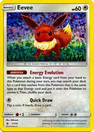 Eevee (011/012) - MP2  - Promo - Holofoil
