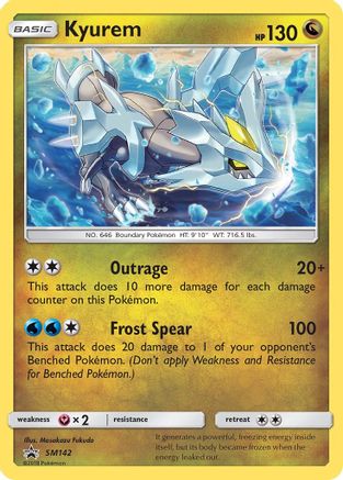 Kyurem (SM142) - SP  - Promo - Holofoil