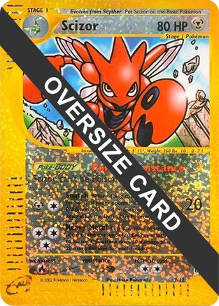 Scizor (007/12) - JC  - Promo - Reverse Holofoil