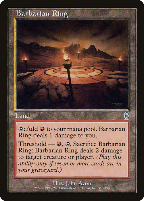 Barbarian Ring (ODY-313) - uncommon - Foil