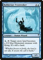 Balduvian Frostwaker (CSP-028) - uncommon - Foil