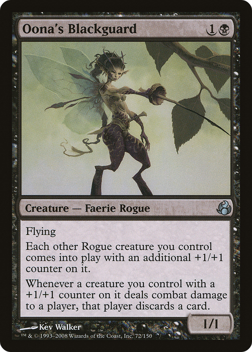 Oona's Blackguard (MOR-072) - uncommon - Foil